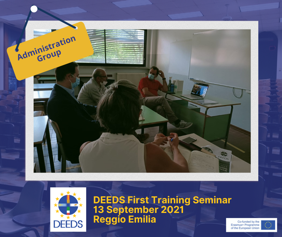 1st Training Seminar in Reggio Emilia, Italy | 13th Sep. 2021 